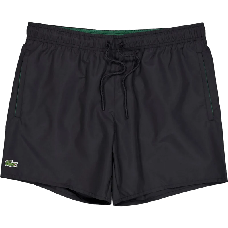 Quick-Dry Swim Trunks BLACK/GREEN