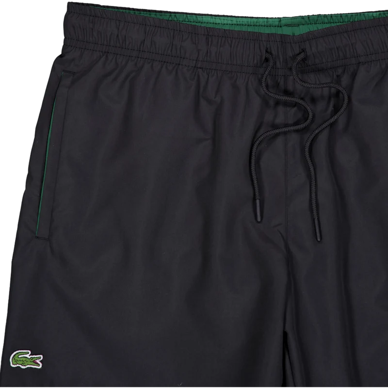 Quick-Dry Swim Trunks BLACK/GREEN