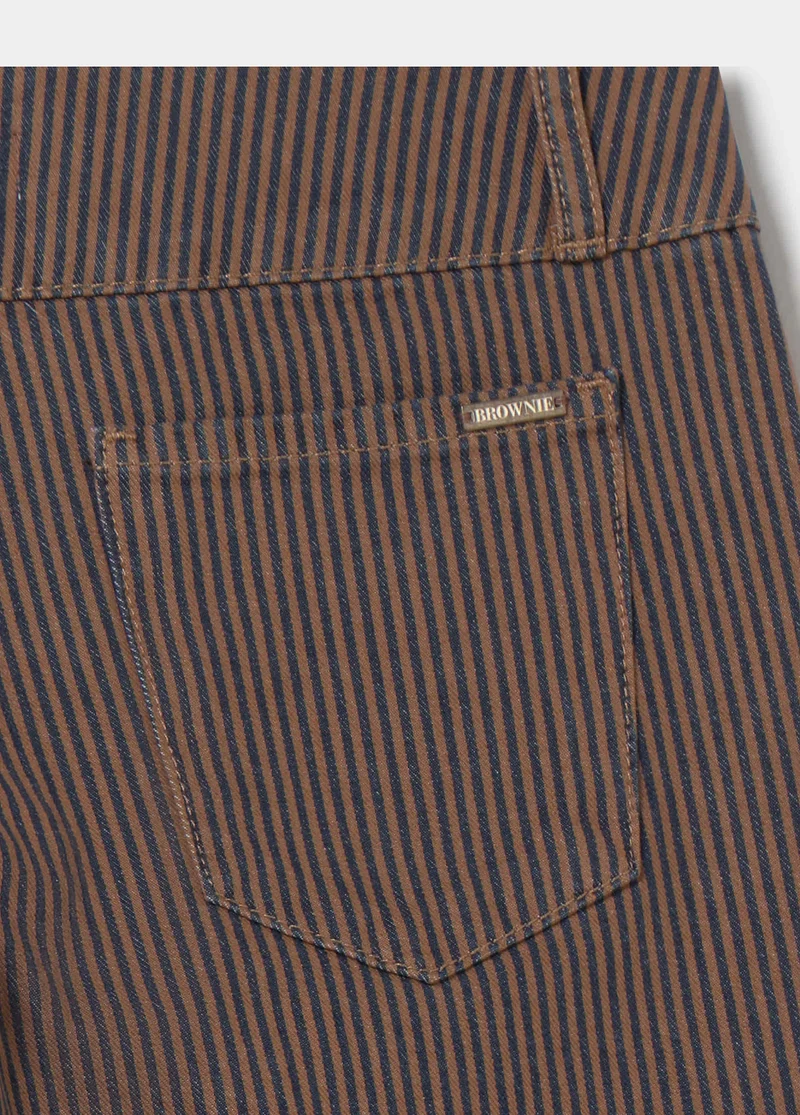 Wide-waist trousers