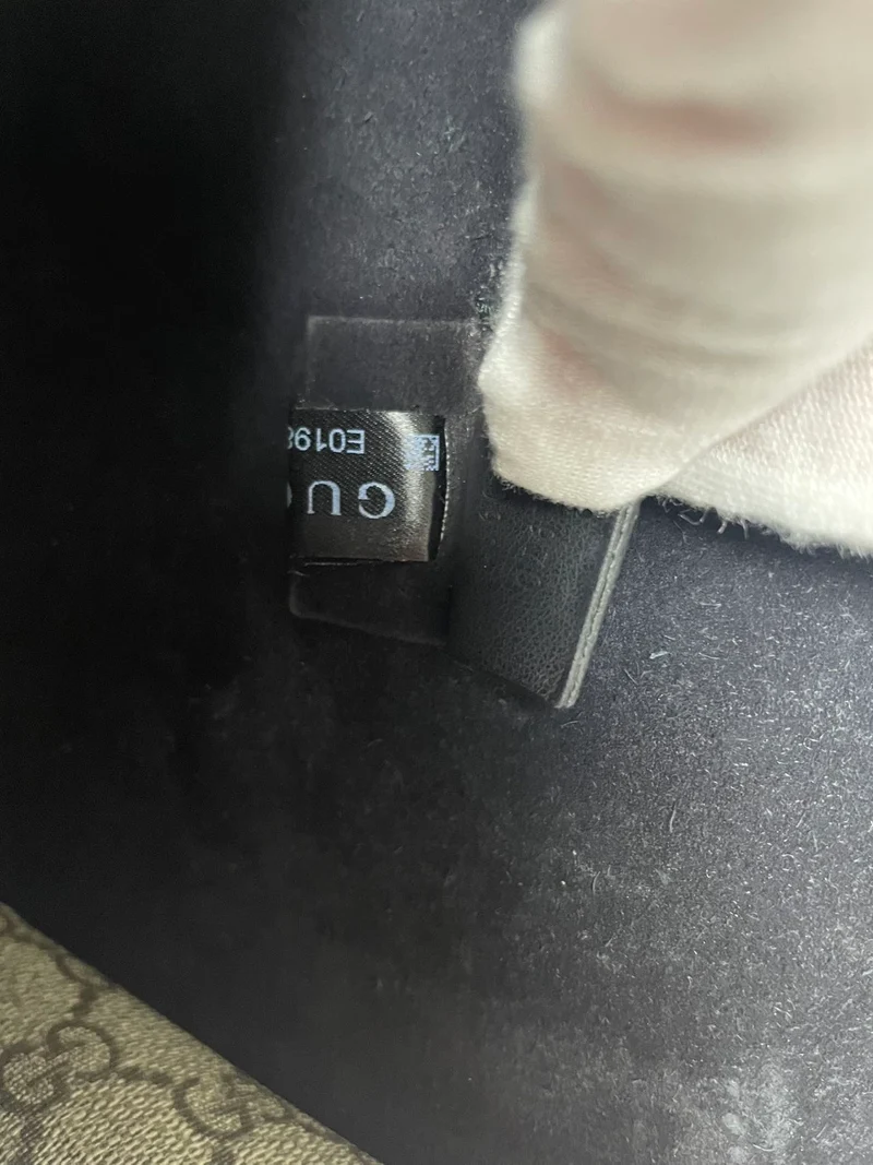 Gucci GG Supreme Super Mini Dionysus Beige Schwarz
