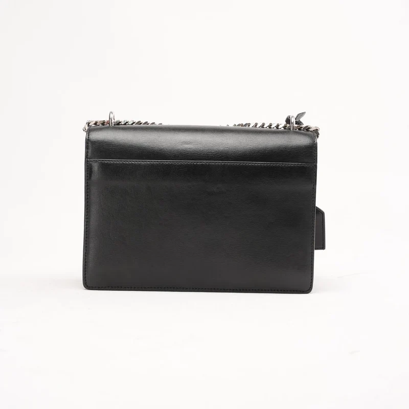 Saint Laurent Medium Sunset Kalbsleder Schwarz 2017