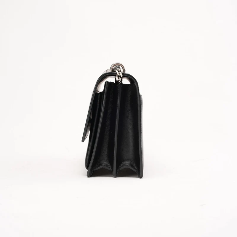 Saint Laurent Medium Sunset Kalbsleder Schwarz 2017