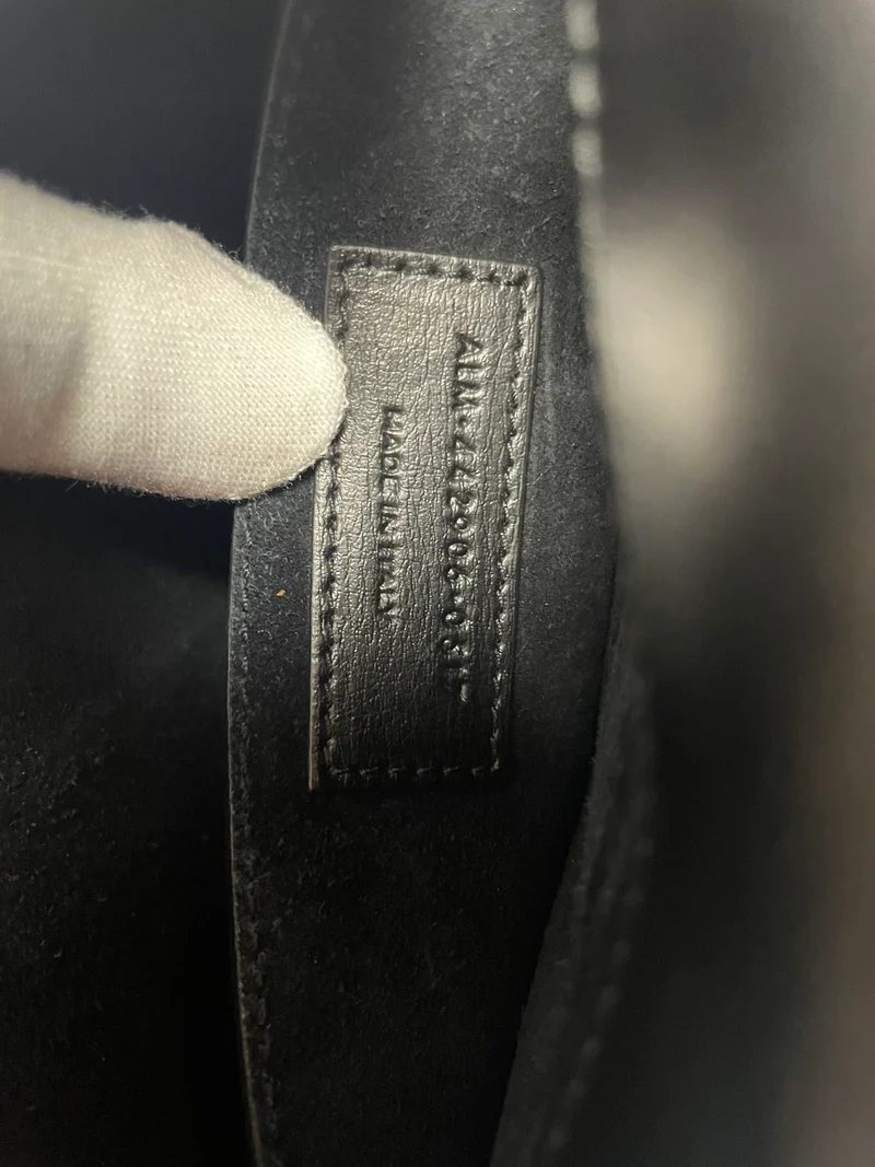 Saint Laurent Medium Sunset Kalbsleder Schwarz 2017