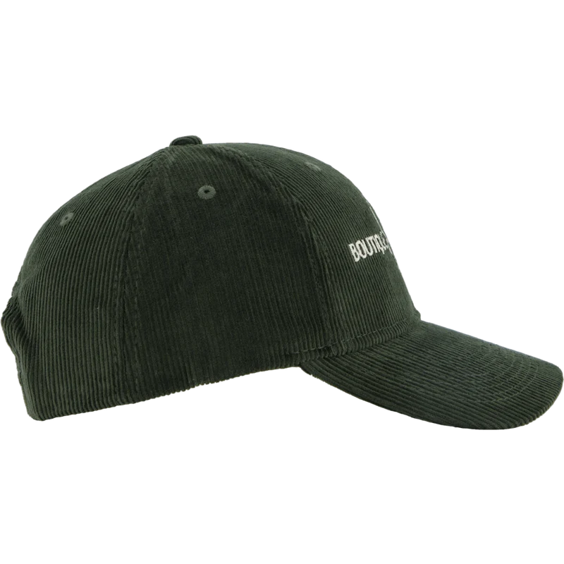 Mona S Corderoy Snapback Green