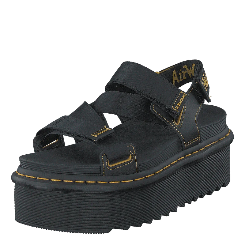 Kimber Black Webbing+hydro Lea Black