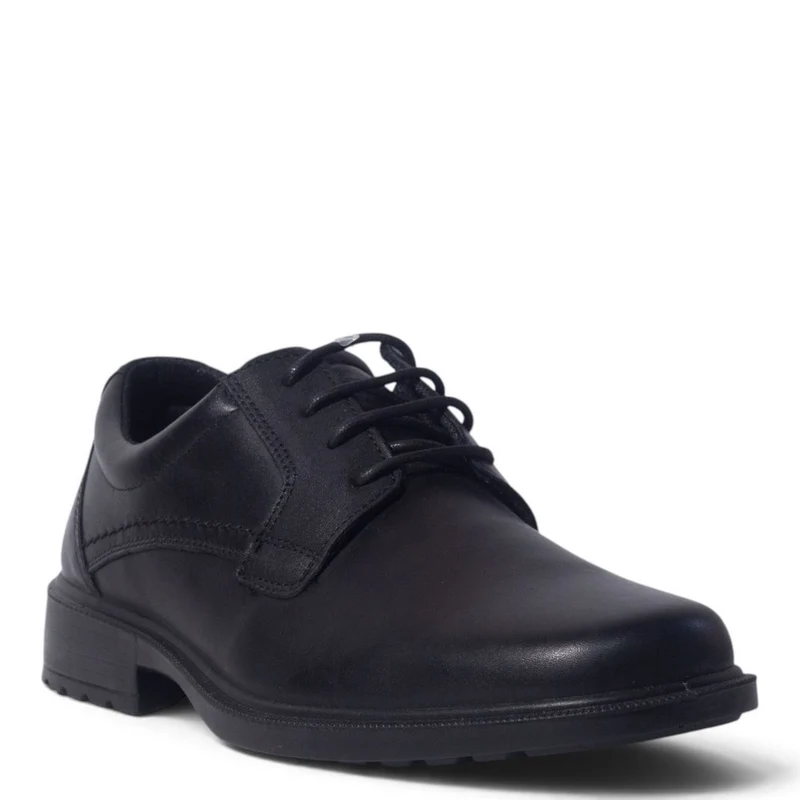 Italian Men Black Leather Shoes #5255