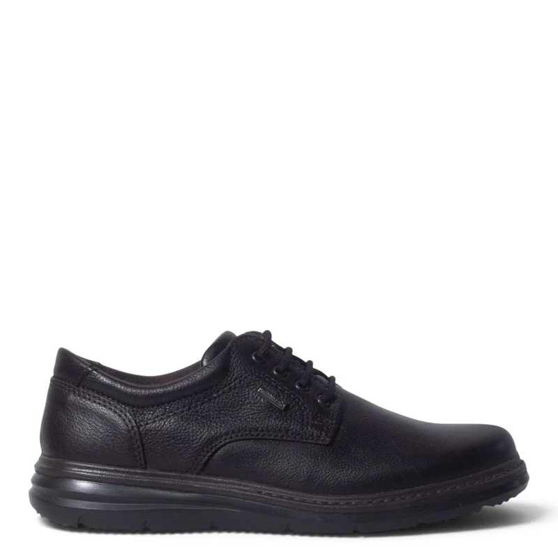Italian Men Black Leather Shoes #5259