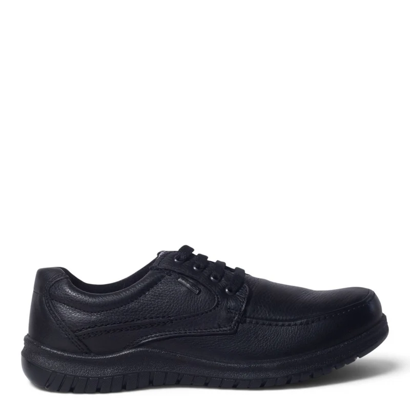 Italian Men Black Leather Shoes #5266