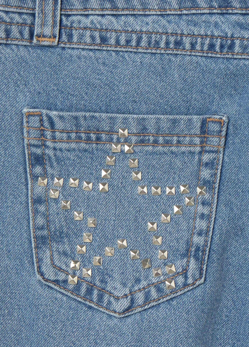 Star-studded jeans