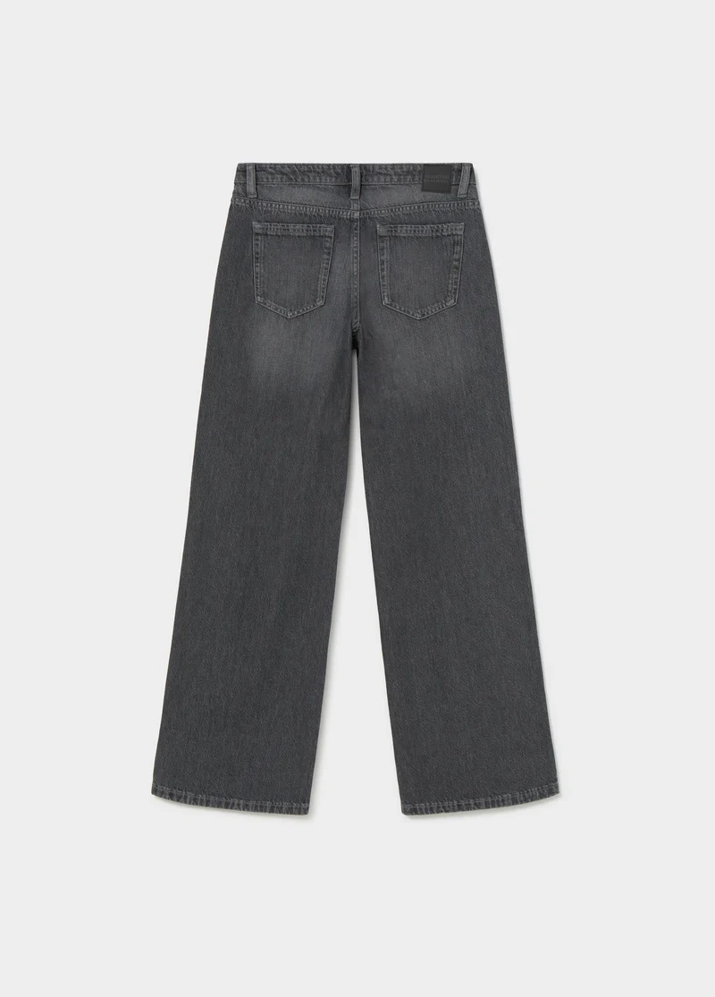 Basic mid-rise jeans