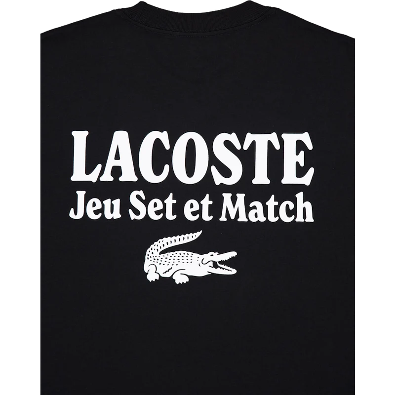 Loose Fit Heavy Jersey Printed Noir 031