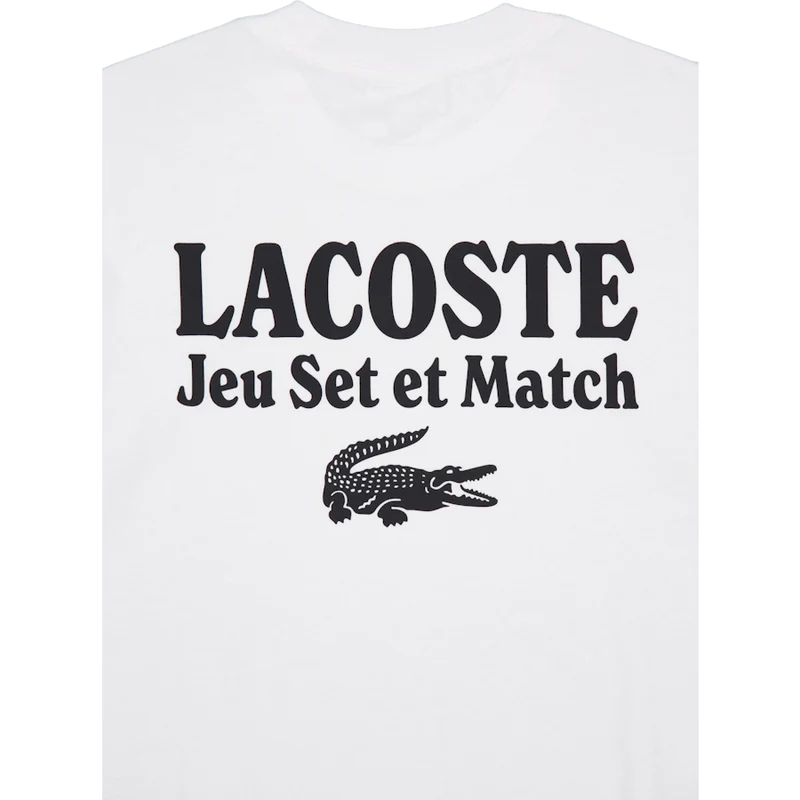 Loose Fit Heavy Jersey Printed White 001
