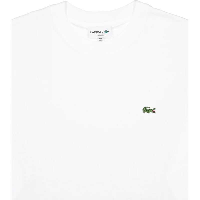 Long Sleeved Cotton T-shirt White