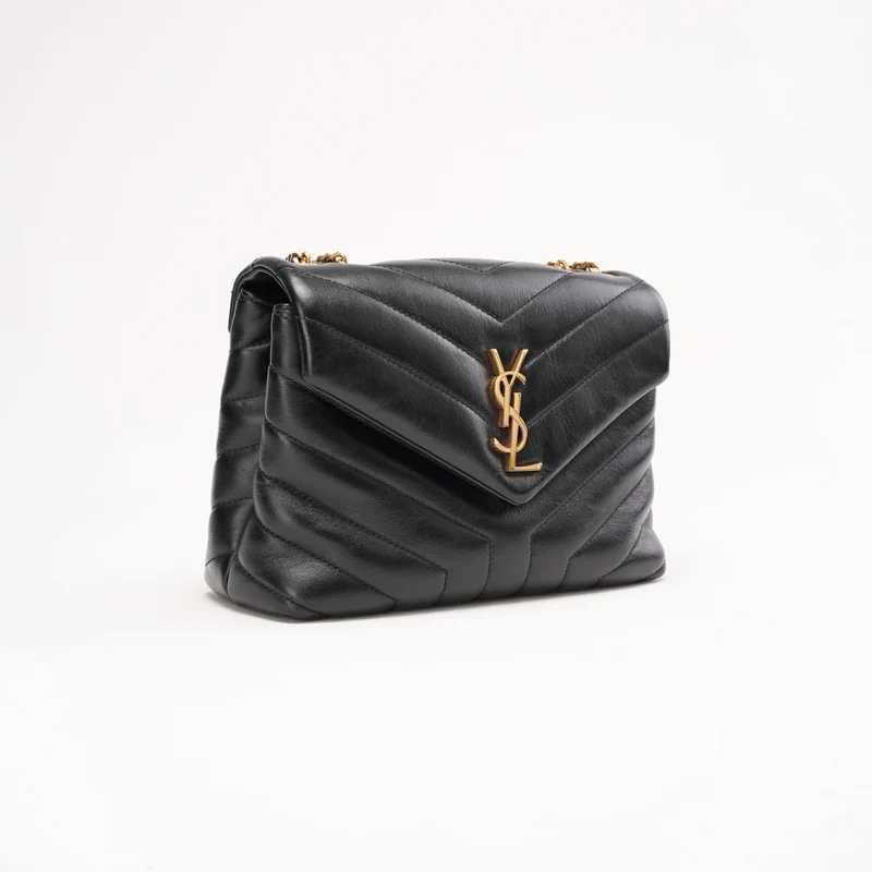 Saint Laurent Loulou Henkeltasche aus Leder, 2019