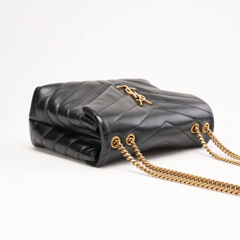 Saint Laurent Loulou Henkeltasche aus Leder, 2019