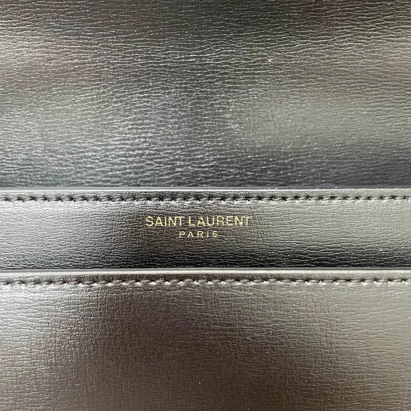 Saint Laurent Medium Monogram Sunset Kalbsleder Schwarz 2018