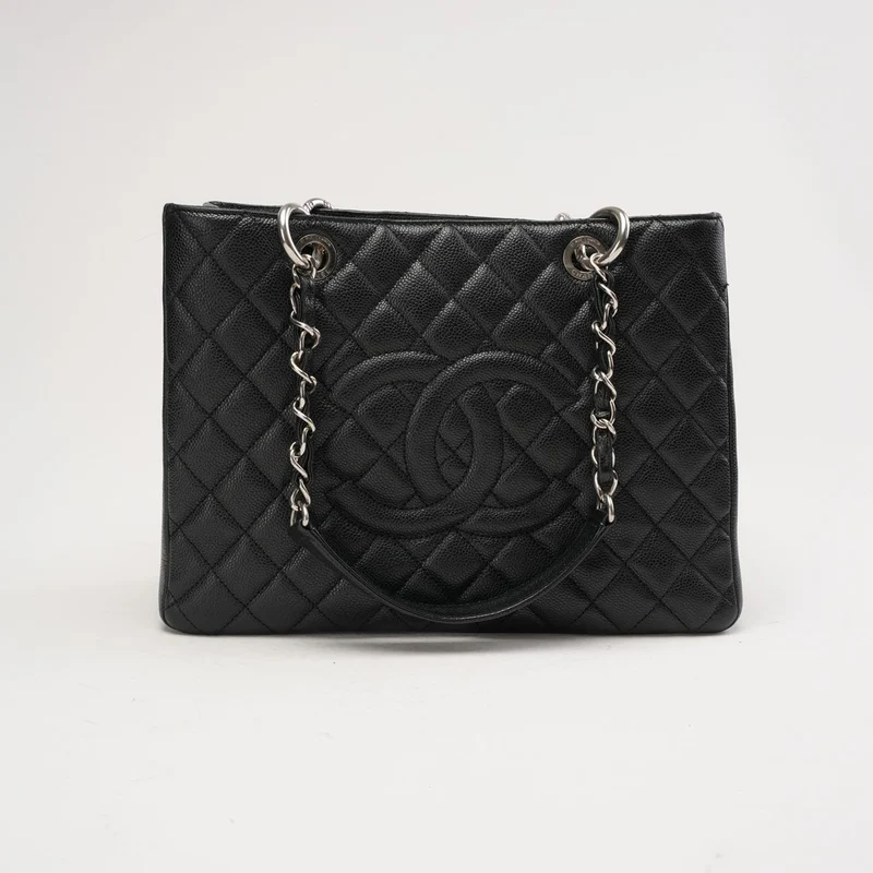 Chanel Grand Shopping Tote (GST) Caviar Black 2010