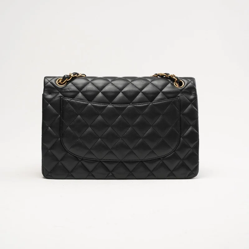 Chanel Jumbo Classic Double Flap Lamm Schwarz 2017