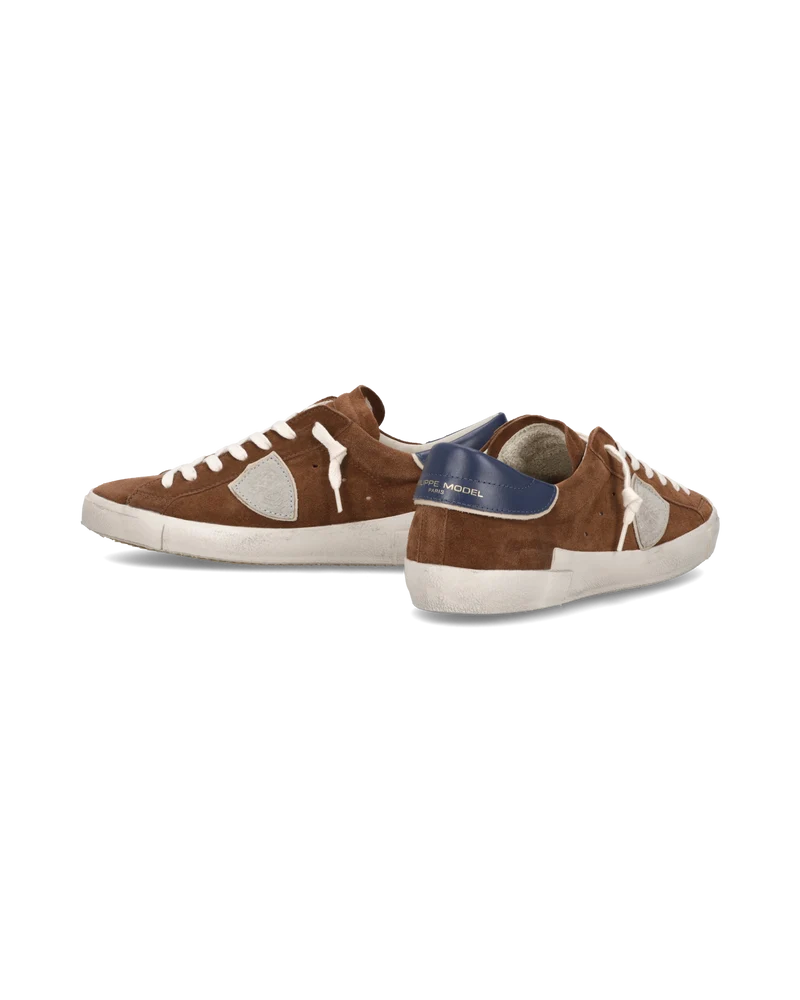 Sneakers Prsx Men, Brown Blue
