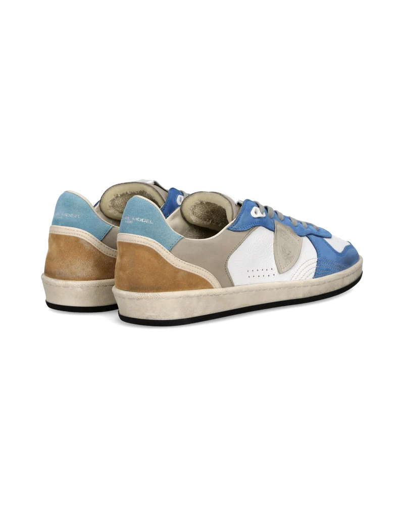 Sneakers Pgal Men, White Blue