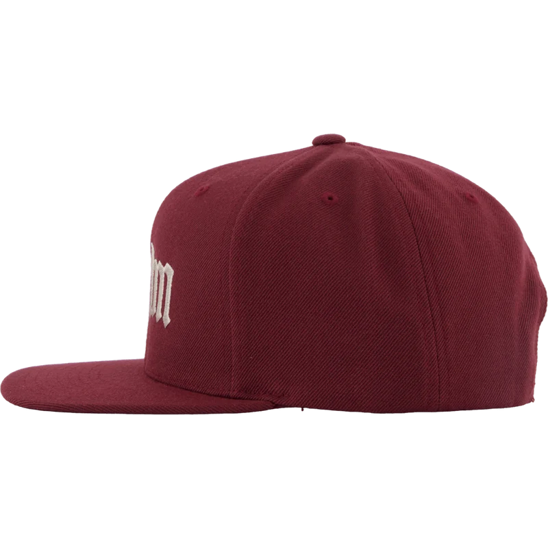 Sthlm Classic Snapback Burgundy/cream