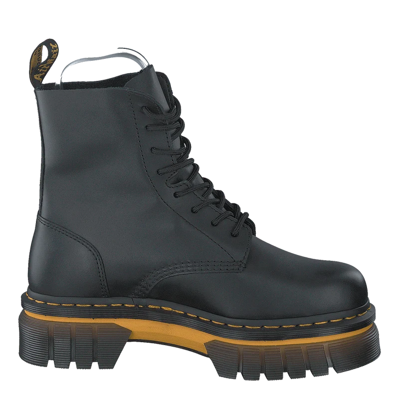 Audrick 8i Boot Black Polished Black