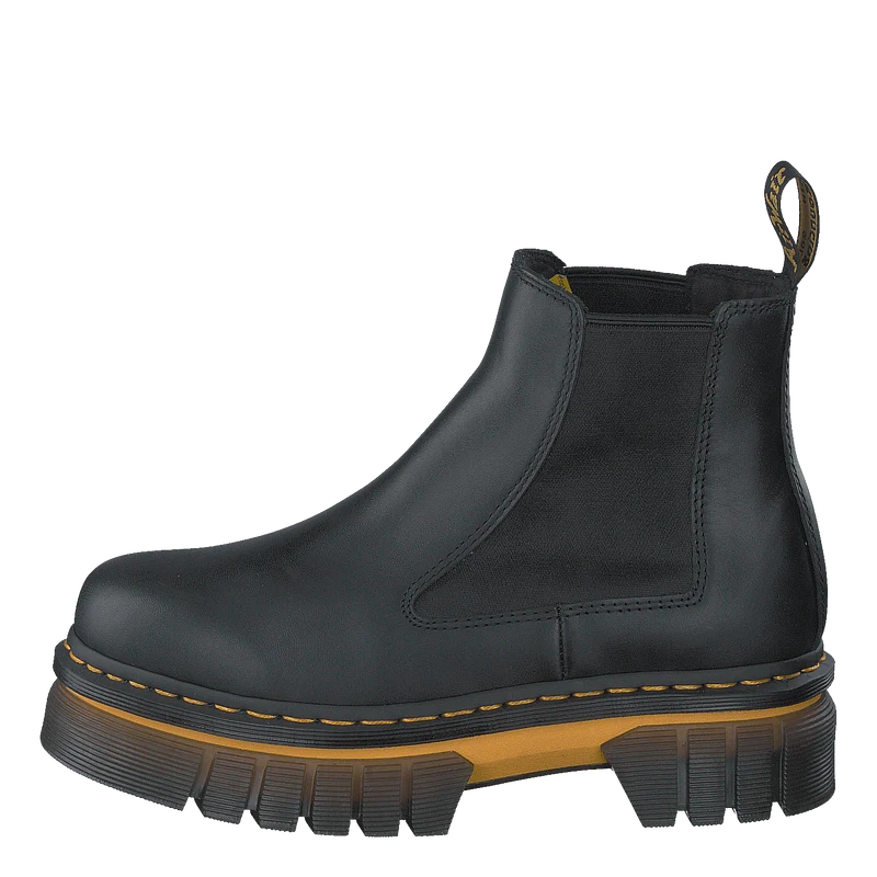 Audrick Chelsea Black Polished Black