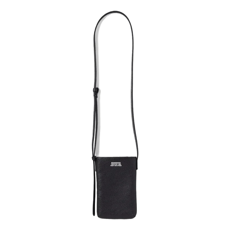 Leather Sacoche . Cl Bk