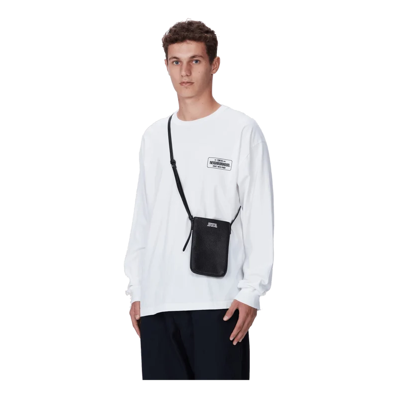 Leather Sacoche . Cl Bk