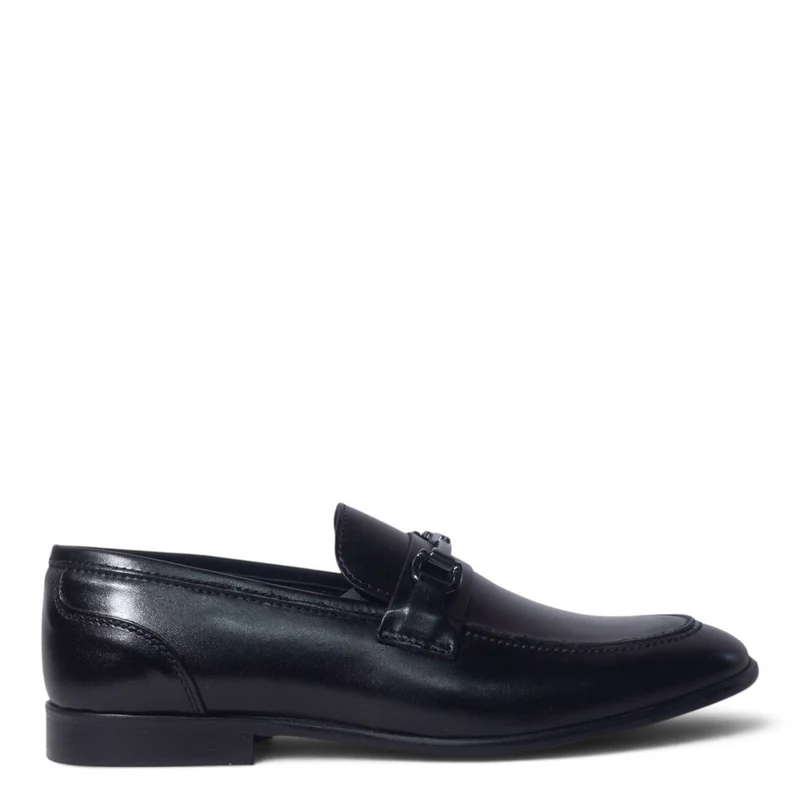 Italian Men Black Leather Shoes #5275