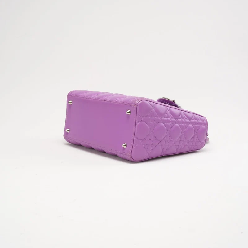 Dior Lady Medium Lamb Purple 2014