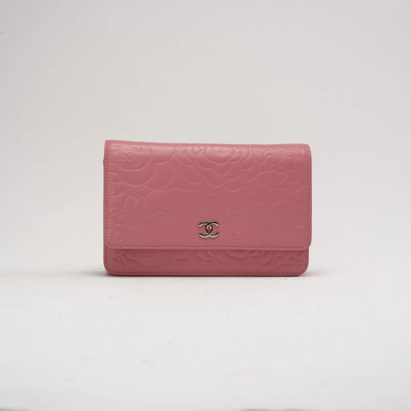 Chanel Timeless Camellia Wallet On Chain (WOC) Lammrosa
