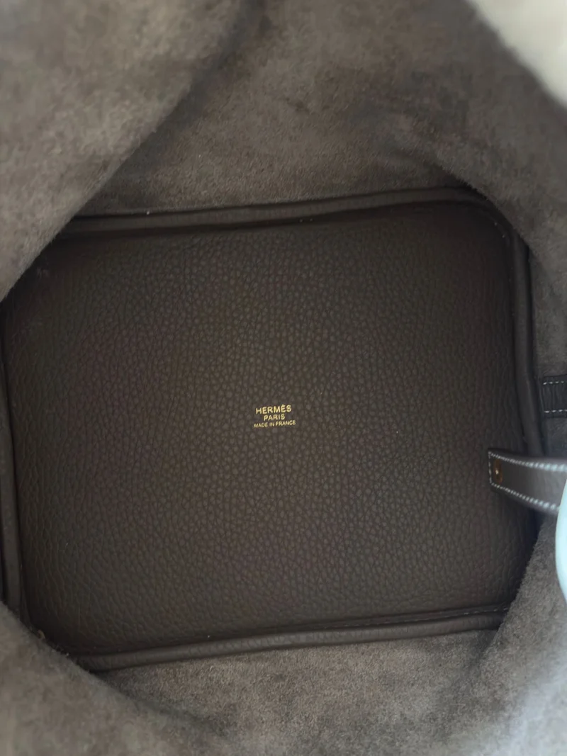 Hermes Taupe Picotin 22 Etoupe Clemence 2021