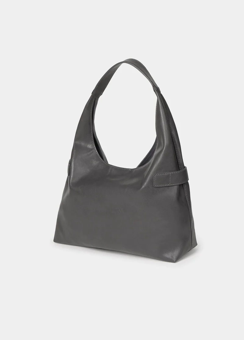 Buckle shoulder bag