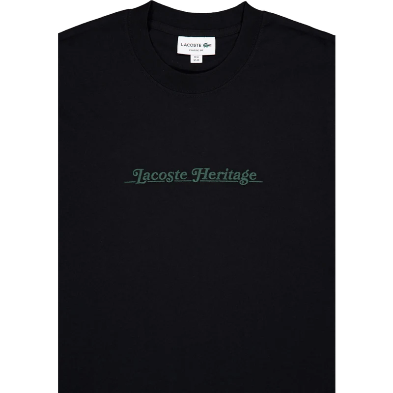 Embroidered Cotton T-shirt Noir 031