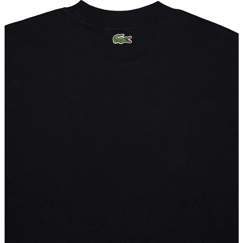 Embroidered Cotton T-shirt Noir 031