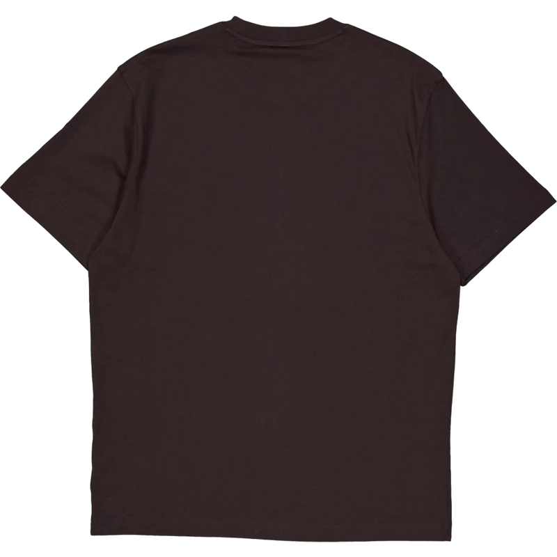 Cotton T-shirt Brown