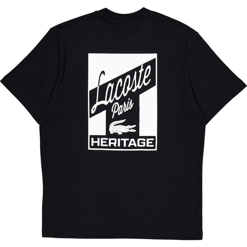 Multi Print Jersey T-shirt Black