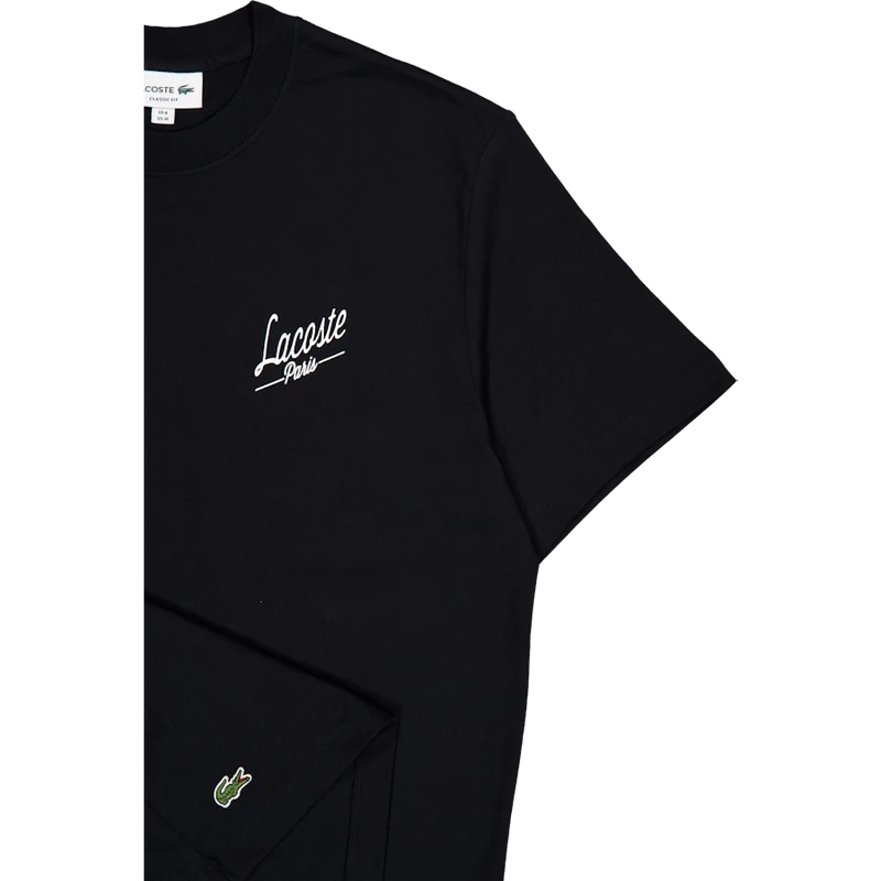 Multi Print Jersey T-shirt Black