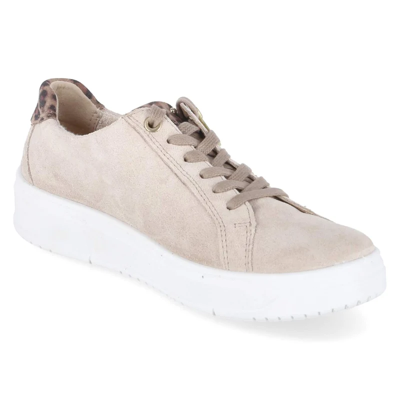 Halbschuhe Beige