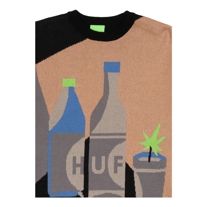 Still Life Crewneck Sweater Black