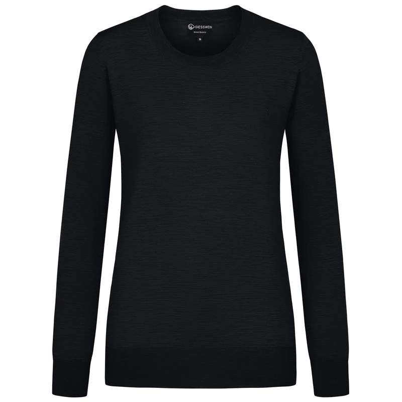 Baumwollpullover Rundhals Damen