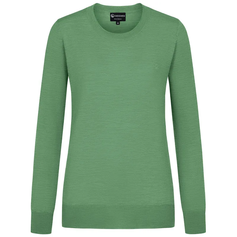 Baumwollpullover Rundhals Damen