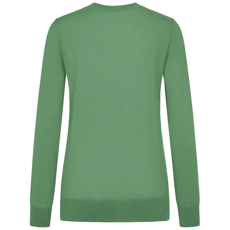 Baumwollpullover Rundhals Damen