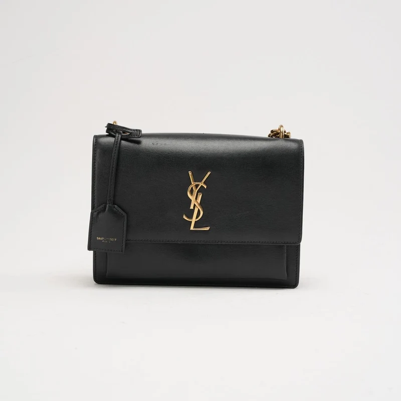 Saint Laurent Kalbsleder Medium Sunset Black 2020