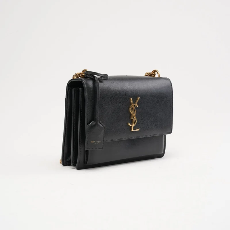 Saint Laurent Kalbsleder Medium Sunset Black 2020
