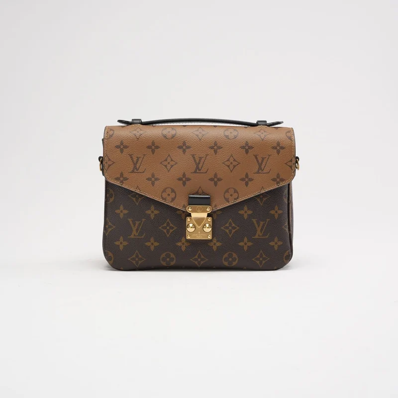 Louis Vuittion Pochette Métis Monogram Reverse Canvas 2016