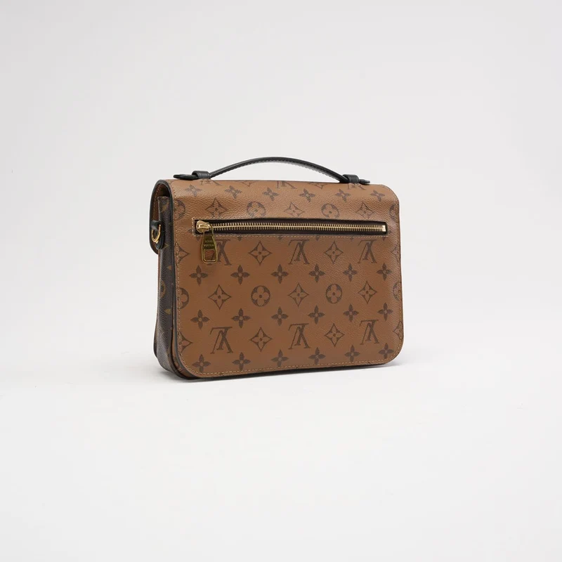 Louis Vuittion Pochette Métis Monogram Reverse Canvas 2016