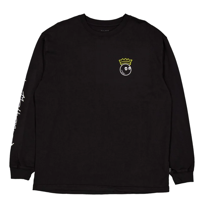 Malbon Trophy Ls T-shirt Black
