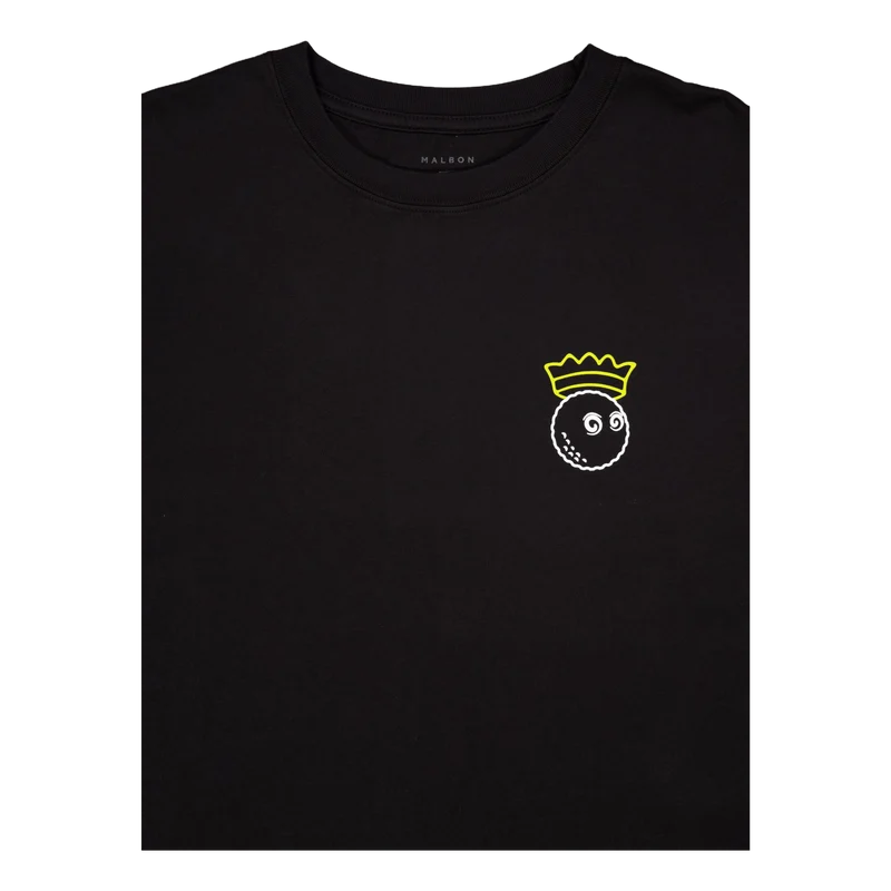 Malbon Trophy Ls T-shirt Black